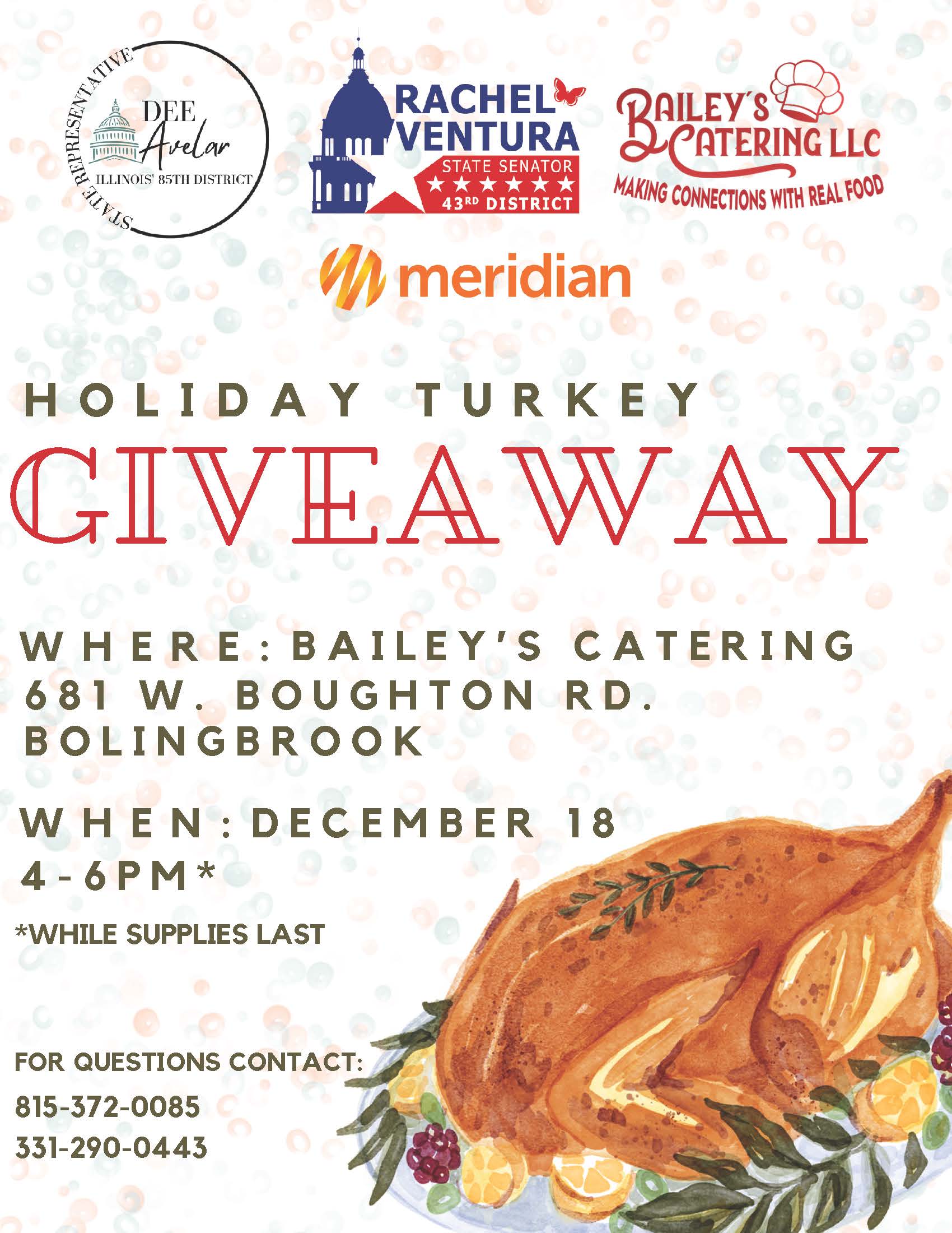 HolidayTurkeyGiveawayFlyer