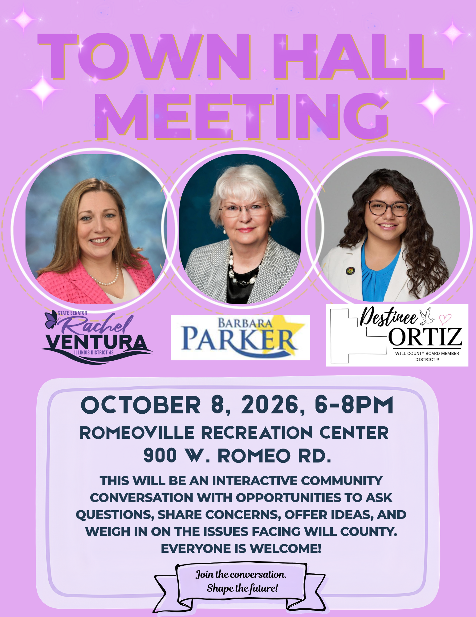 October 8 Town Hall